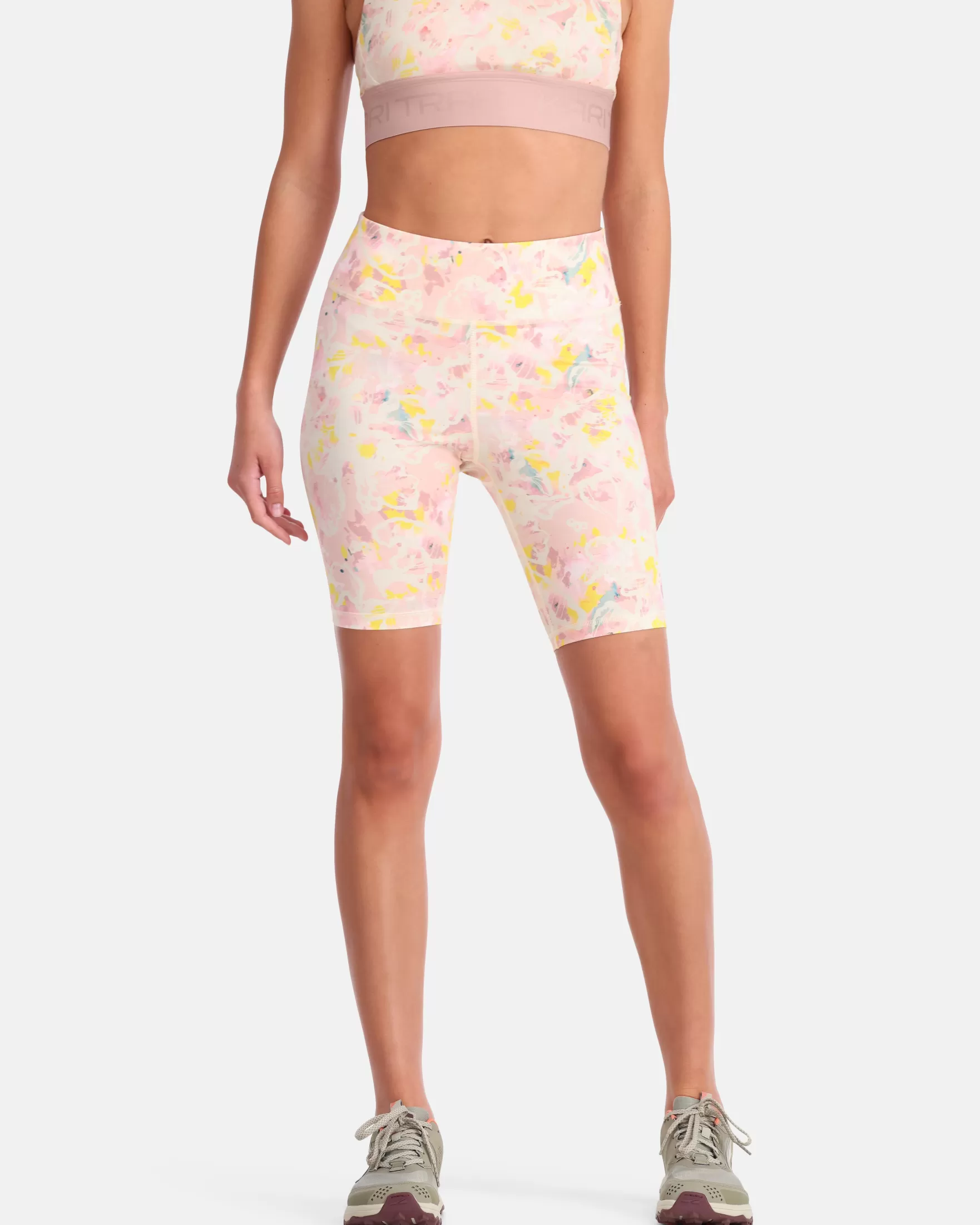 Shorts and Skirts-Kari Traa Vilde Bike Shorts 8In Prism Pink