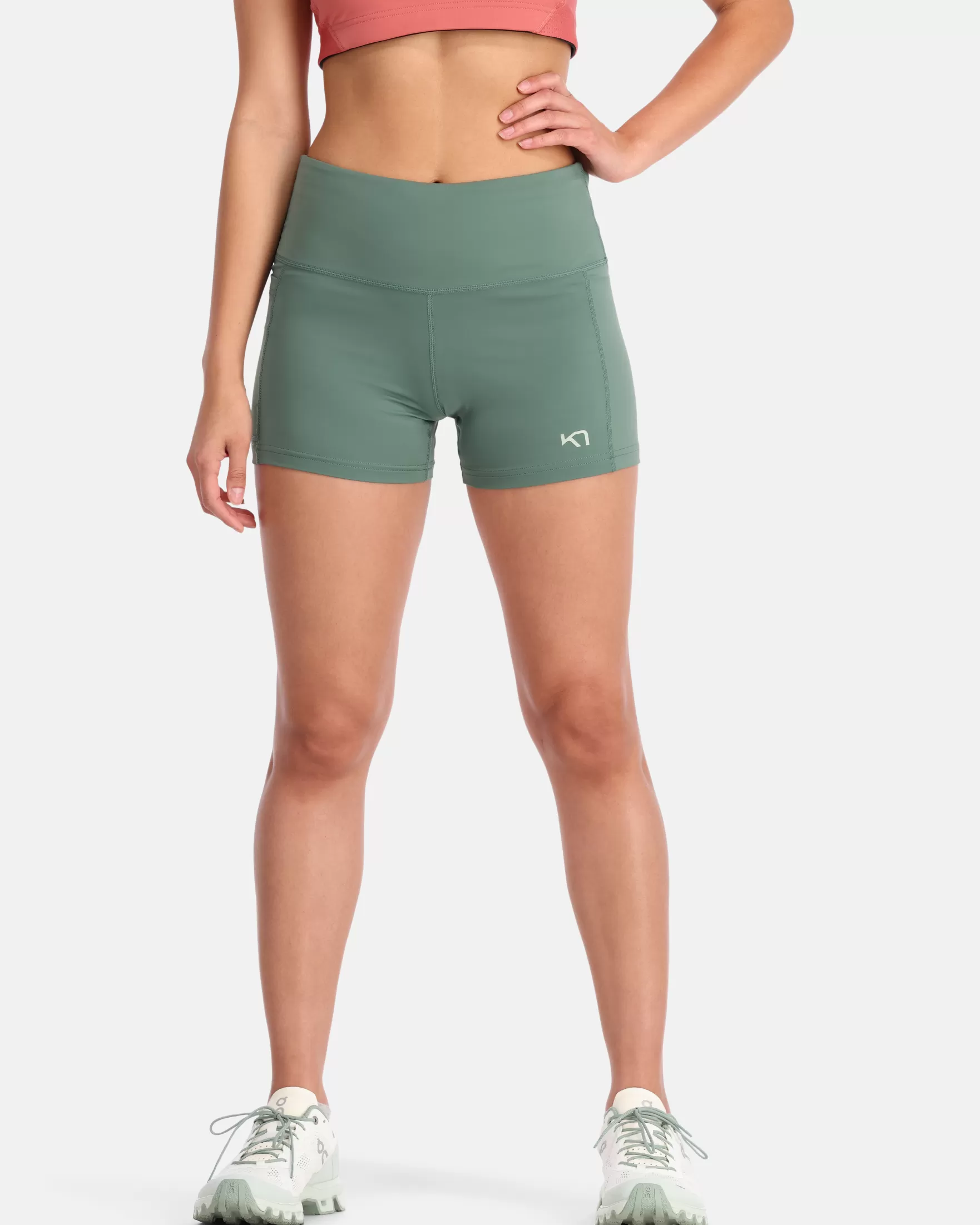 Shorts and Skirts-Kari Traa Vilde Shorts 3In Murk Green