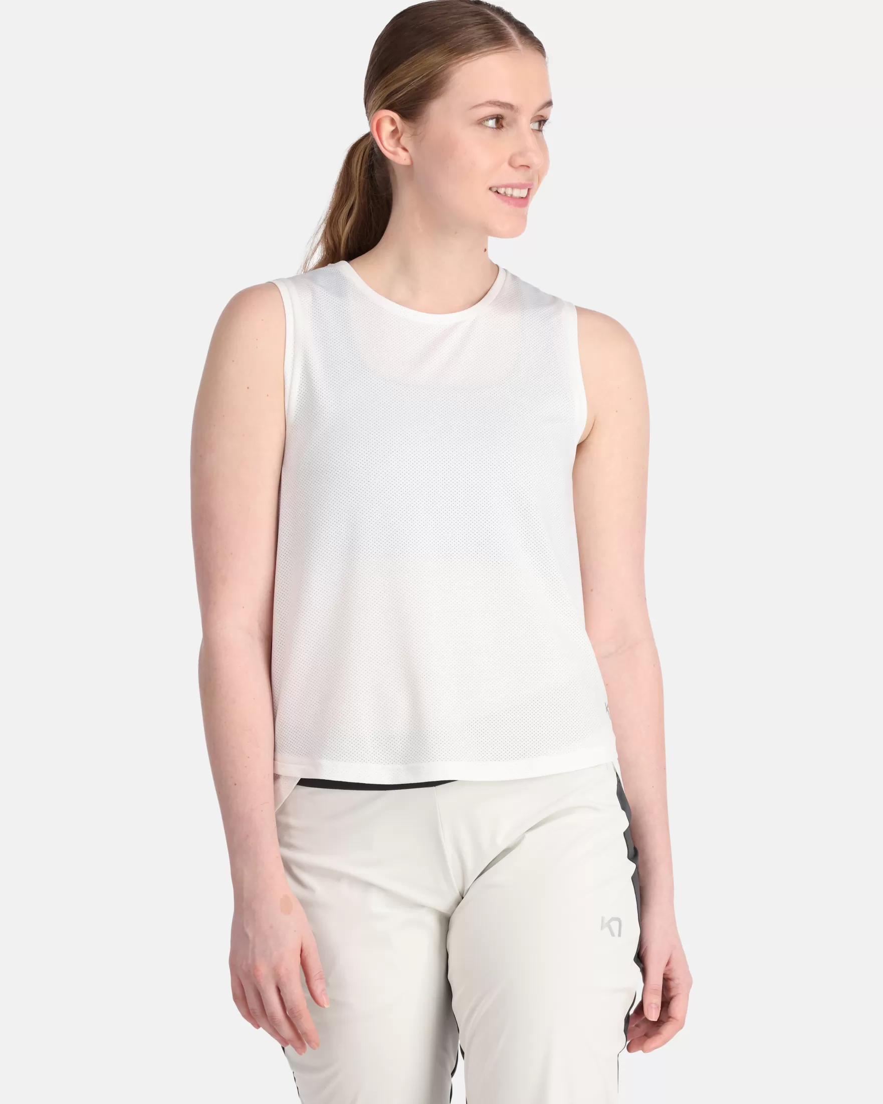 T-Shirts and Tops-Kari Traa Vilde Tanktop Bright White