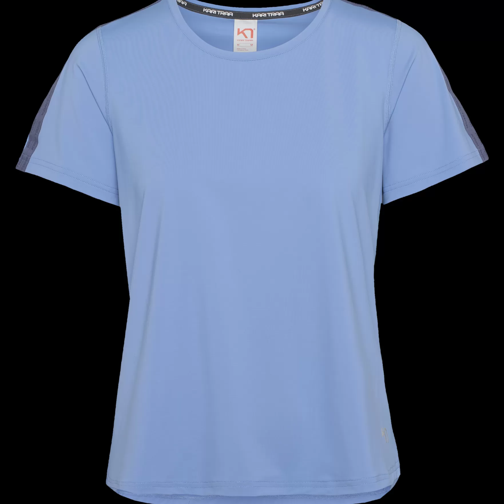 T-Shirts and Tops-Kari Traa Vilde Tee PASTEL LIGHT BLUE