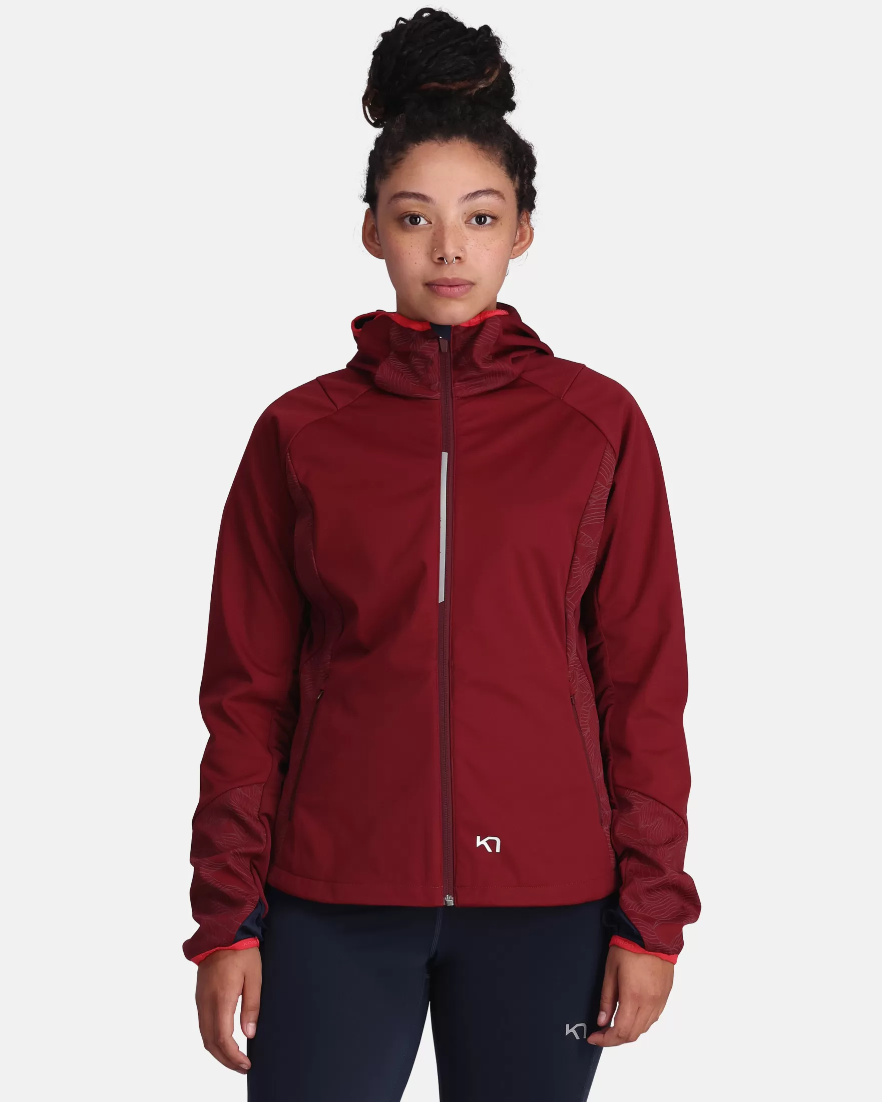 Hiking Jackets | Training Jackets-Kari Traa Vilde Thermal Jacket Rouge Red