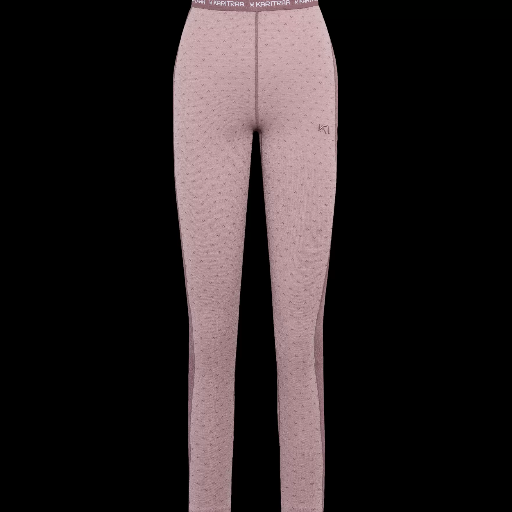 Wool Base Layer Pants-Kari Traa Vilma Pants Prim Pink