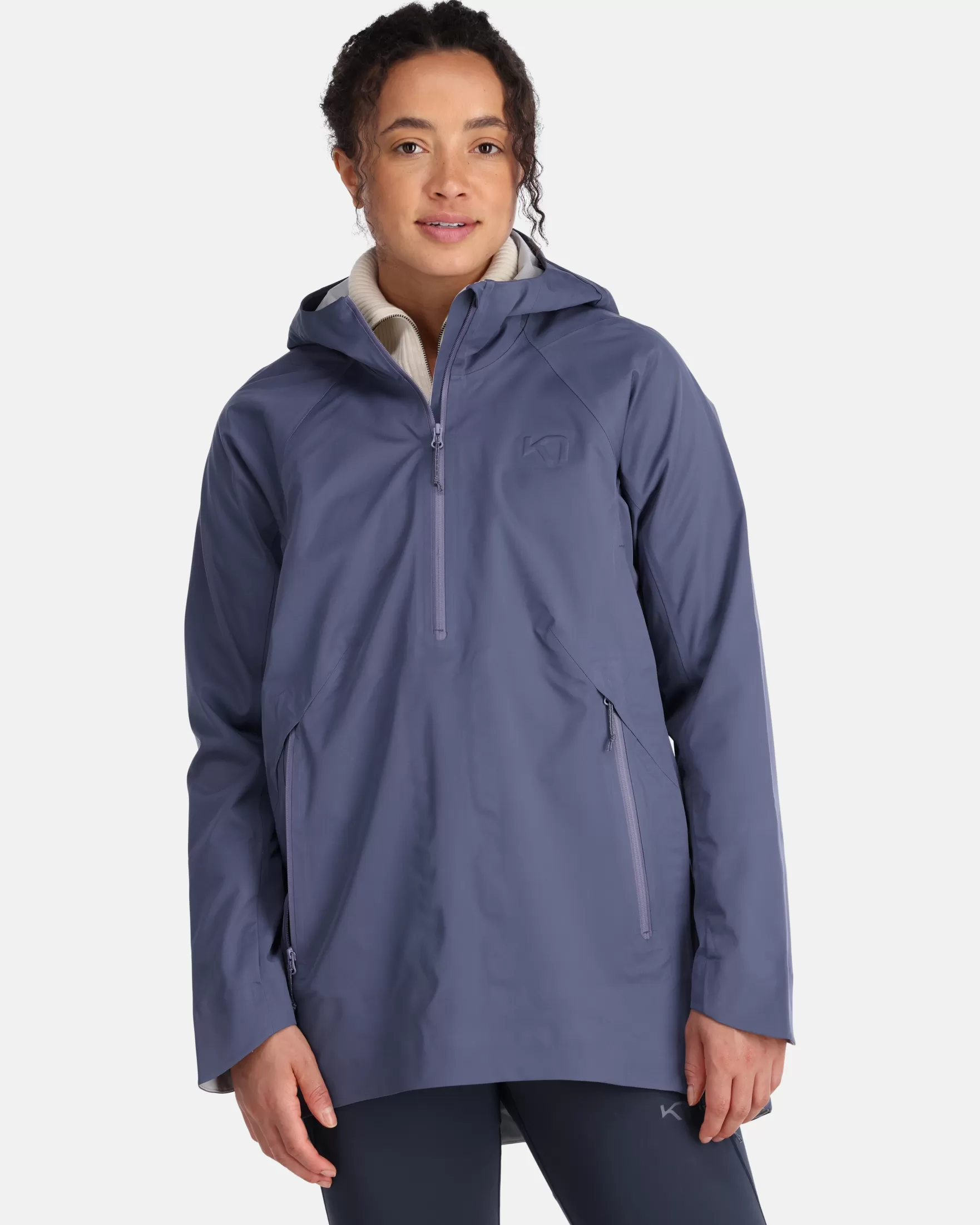 Hiking Jackets | Ski Jackets-Kari Traa Voss Anorak Moon Blue