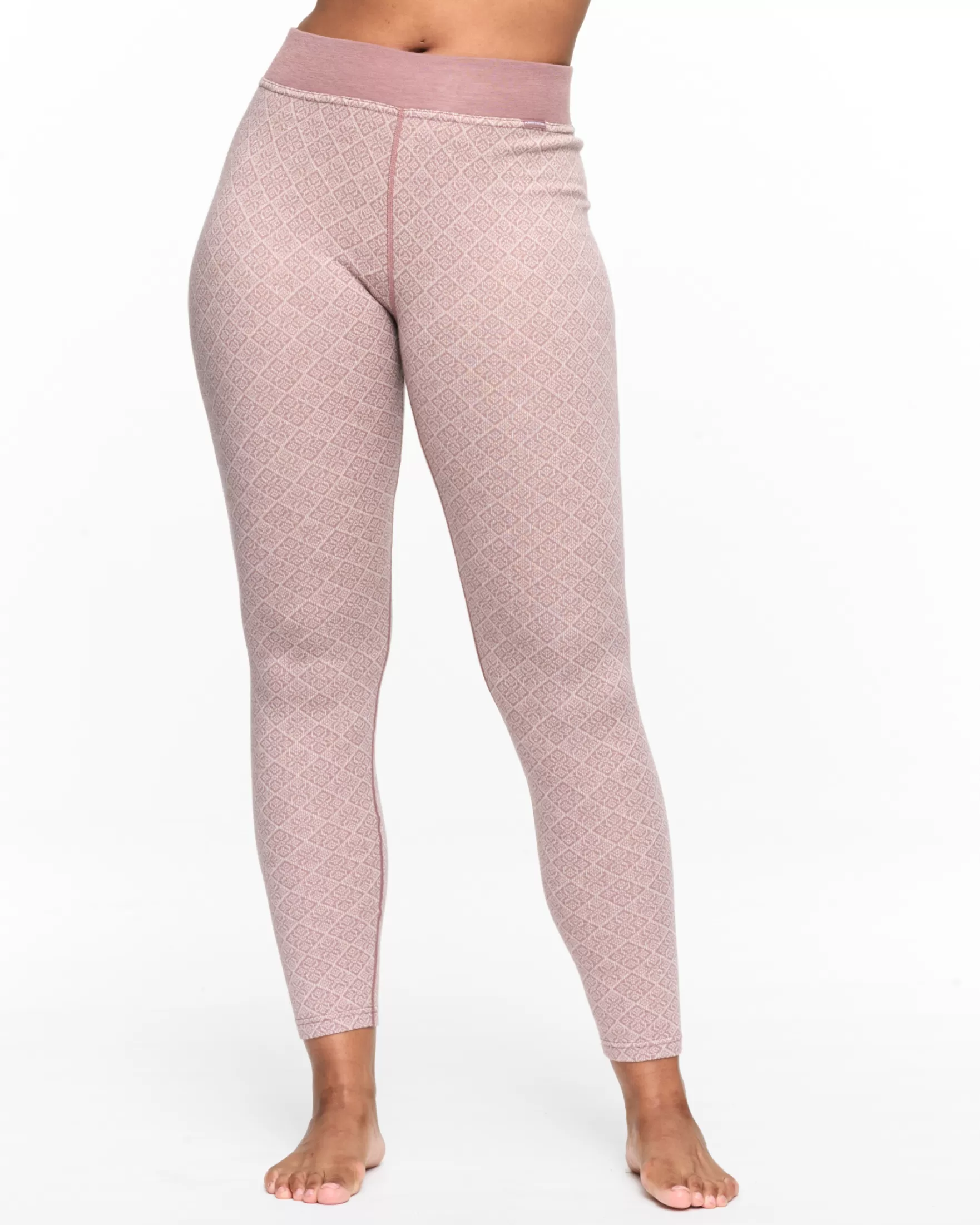 Wool Base Layer Pants-Kari Traa Voss Cashmere Mix Pants Taupe