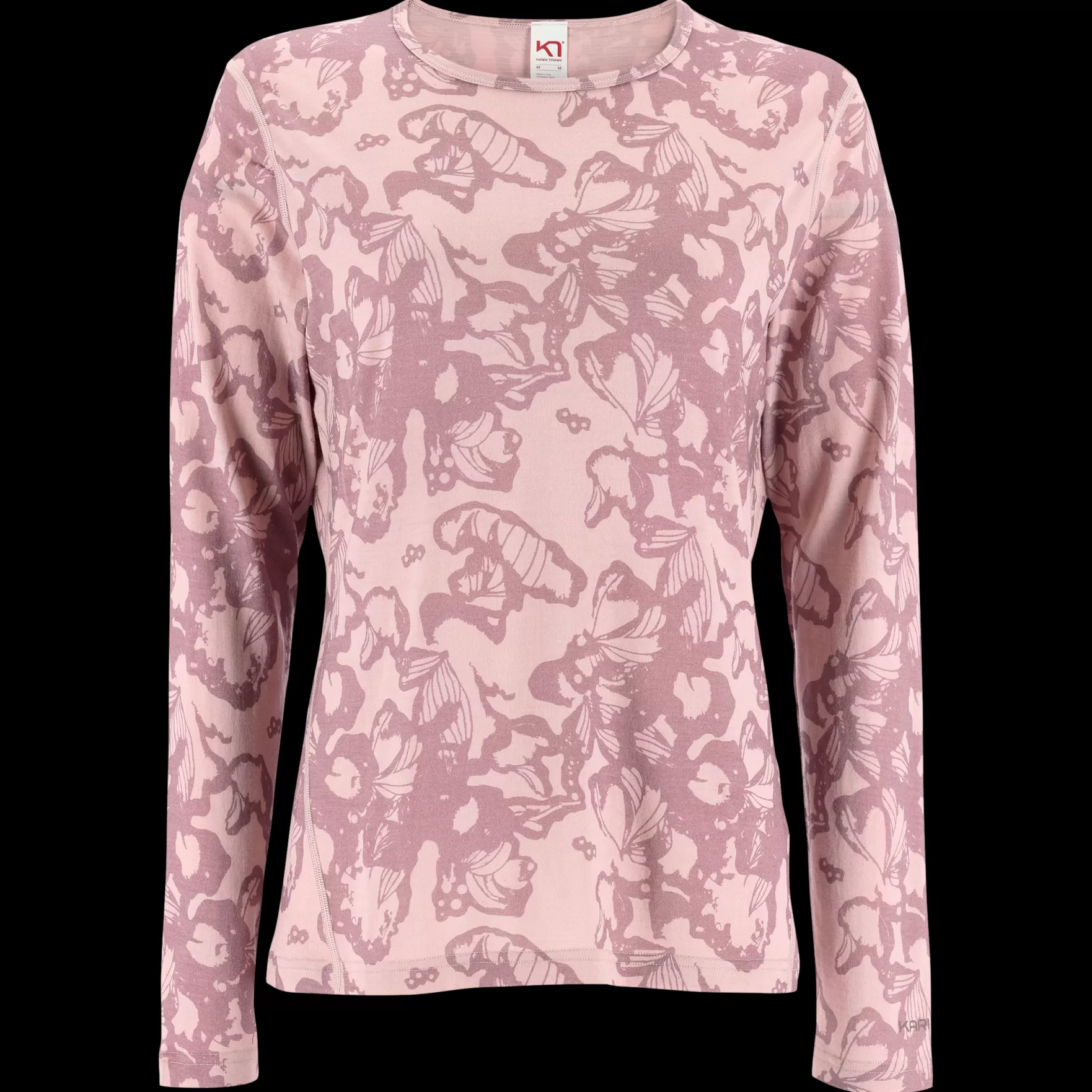 Wool Long Sleeve | Wool Sweaters-Kari Traa Voss Long Sleeve Prim Pink